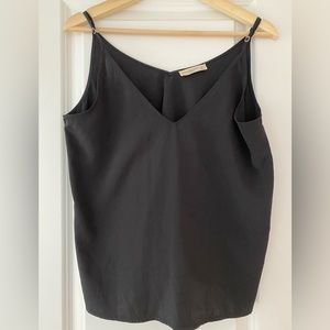 Black light weight spaghetti strap top